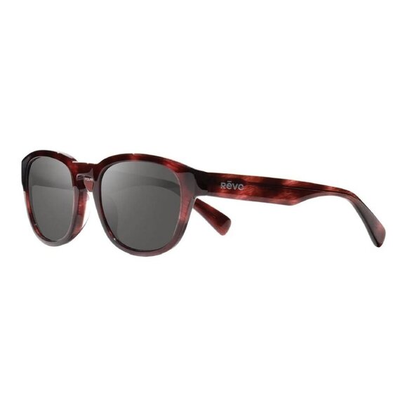 New REVO Zinger II Havana Polarised Square RE 1236 06 GY Sunglasses Women - Picture 1 of 4